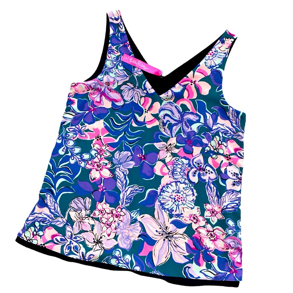 Lilly Pulitzer Florina Staight hem top